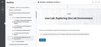 CompTIA PenTest+ CertMaster Perform  PT0-003 (V3) (12 Month Access )