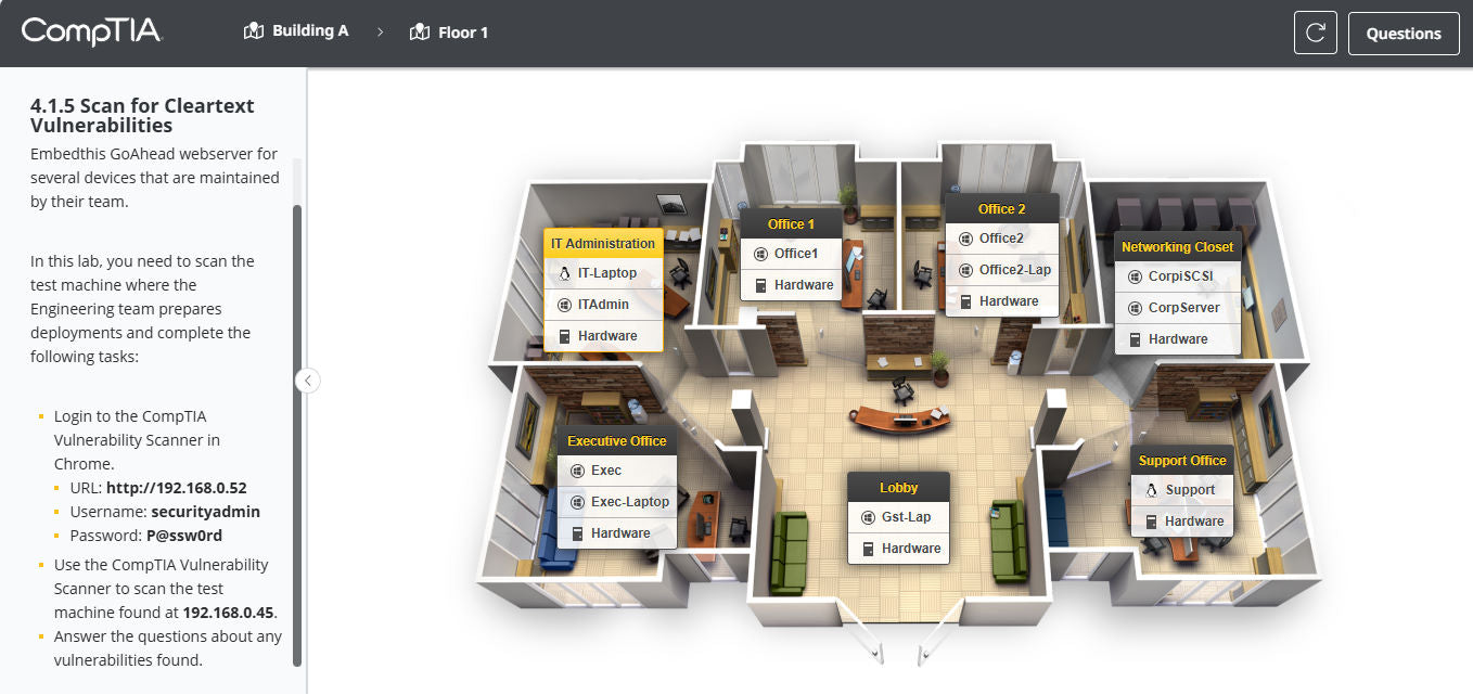 CompTIA PenTest+ CertMaster Perform  PT0-003 (V3) (12 Month Access )